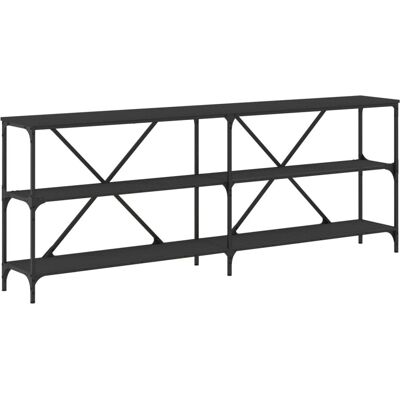 Maisonchic 200x30x75cm Sort konsolbord - Entré, stue, gang Maisonchic 200x30x75cm Sort konsolbord - Entré, stue, gang
