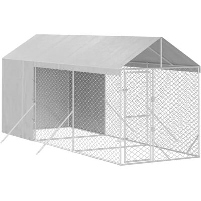 vidaXL Buitenhok 2x6x2,5 m - Hondenhok met dak vidaXL Buitenhok 2x6x2,5 m - Hondenhok met dak