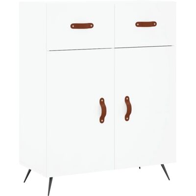 vidaXL 827948 Buffet en bois d'ingénierie blanc - Buffet - Publicité vidaXL 827948 Buffet en bois d'ingénierie blanc - Buffet - Publicité