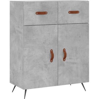 vidaXL 827952 Beton Grau Sideboard - Wohnzimmer Aufbewahrungsschrank vidaXL 827952 Beton Grau Sideboard - Wohnzimmer Aufbewahrungsschrank
