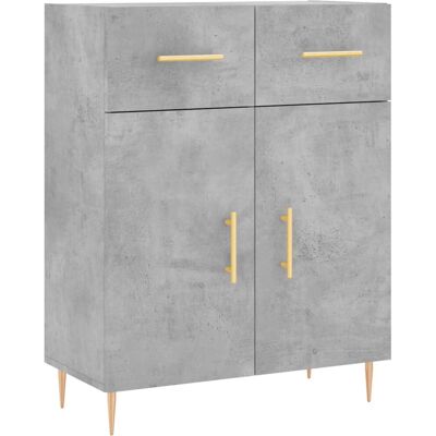 vidaXL 827968 Moderner Beton Grau Sideboard - Sideboard vidaXL 827968 Moderner Beton Grau Sideboard - Sideboard