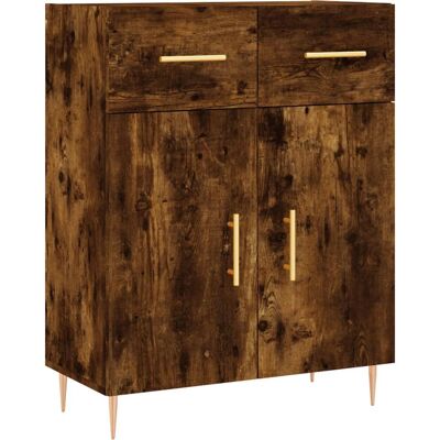 vidaXL 827969 Rookeiken Dressoir - Woonkamer Kast vidaXL 827969 Rookeiken Dressoir - Woonkamer Kast