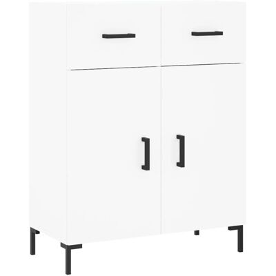 vidaXL Hvidt skab - Opbevaringsmøbel - Moderne stil vidaXL Hvidt skab - Opbevaringsmøbel - Moderne stil
