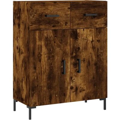 vidaXL 827985 Buffet gris béton en bois d'ingénierie - Credenza - Publicité vidaXL 827985 Buffet gris béton en bois d'ingénierie - Credenza - Publicité