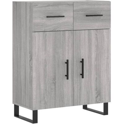 vidaXL Grau Sonoma Sideboard - Moderner Stauraum vidaXL Grau Sonoma Sideboard - Moderner Stauraum