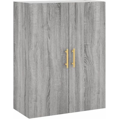 vidaXL 828418 Graues Sonoma Wandmontiertes Regal - Sideboard/Buffet vidaXL 828418 Graues Sonoma Wandmontiertes Regal - Sideboard/Buffet