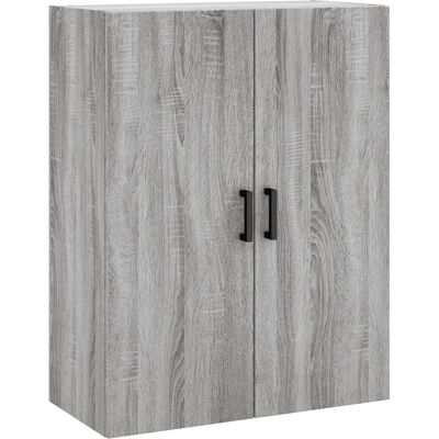 vidaXL 828426 Vægbeslag Sideboard i Grå Sonoma - Opbevaringsmøbel vidaXL 828426 Vægbeslag Sideboard i Grå Sonoma - Opbevaringsmøbel