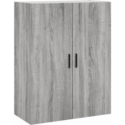 vidaXL Wandmontiertes Schrank Grau Sonoma - Wandmontierter Schrank vidaXL Wandmontiertes Schrank Grau Sonoma - Wandmontierter Schrank