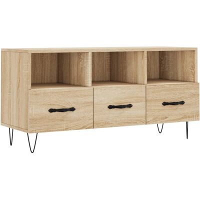 vidaXL Sonoma Eichen TV-Schrank - Modern, stabil, viel Stauraum vidaXL Sonoma Eichen TV-Schrank - Modern, stabil, viel Stauraum