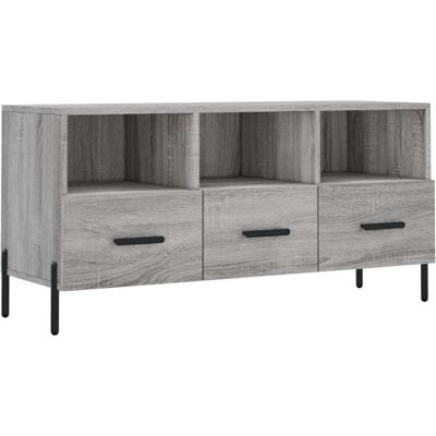 vidaXL Grauer Sonoma TV-Schrank - Medienmöbel vidaXL Grauer Sonoma TV-Schrank - Medienmöbel