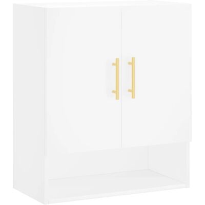 Armoire murale blanche vidaXL 60x31x70 cm Bois d'ingénierie - Rangement mural - Publicité Armoire murale blanche vidaXL 60x31x70 cm Bois d'ingénierie - Rangement mural - Publicité