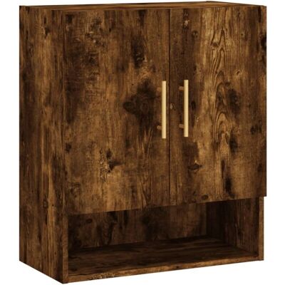 Maisonchic - Wandregal - Geräucherter Eichen-Look - 60x31x70 cm Maisonchic - Wandregal - Geräucherter Eichen-Look - 60x31x70 cm