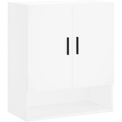vidaXL Armoire Murale - 60x31x70 cm - Blanc - Rangement & Exposition - Publicité vidaXL Armoire Murale - 60x31x70 cm - Blanc - Rangement & Exposition - Publicité