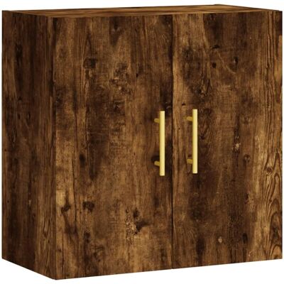 vidaXL Wandkast Gerookt Eiken 60x31x60 cm - Wandkast vidaXL Wandkast Gerookt Eiken 60x31x60 cm - Wandkast