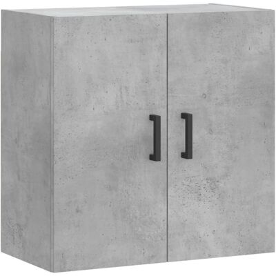 vidaXL Wandkast Beton Grijs 60x31x60 cm Gekoat hout - Wandkast vidaXL Wandkast Beton Grijs 60x31x60 cm Gekoat hout - Wandkast
