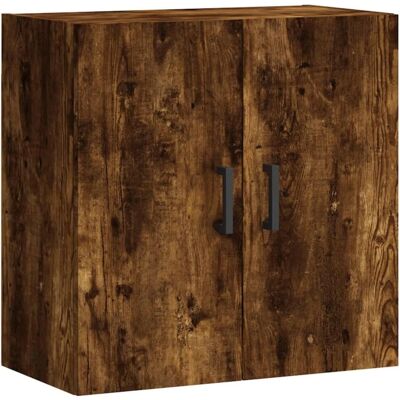 vidaXL Wandkast Gerookt Eiken Opbergruimte - Wandmontage - 60x31x60 cm vidaXL Wandkast Gerookt Eiken Opbergruimte - Wandmontage - 60x31x60 cm