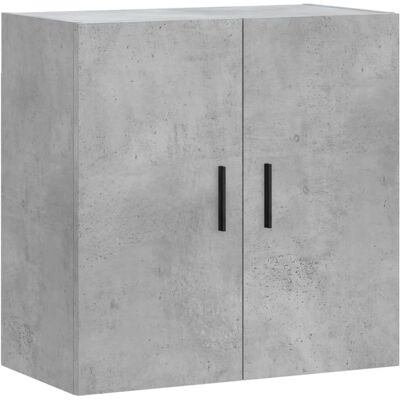 vidaXL Muurkast Beton Grijs - Opslag- & Displaykast - 60x31x60 cm vidaXL Muurkast Beton Grijs - Opslag- & Displaykast - 60x31x60 cm