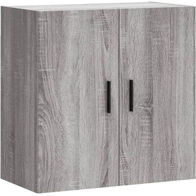 vidaXL Wandkast Grijs Sonoma 60x31x60 cm Spaanplaat - Wandkast vidaXL Wandkast Grijs Sonoma 60x31x60 cm Spaanplaat - Wandkast