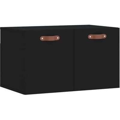 vidaXL Musta seinäkaappi 60x36.5x35 cm Insinööri-puu vidaXL Musta seinäkaappi 60x36.5x35 cm Insinööri-puu
