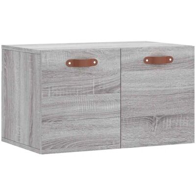 vidaXL Seinähylly Grey Sonoma - Säilytys & Näyttö - 60x36.5x35 cm vidaXL Seinähylly Grey Sonoma - Säilytys & Näyttö - 60x36.5x35 cm