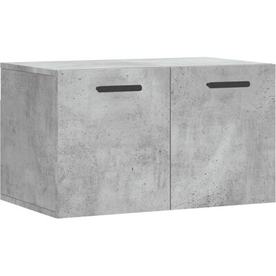 vidaXL Wandkast Beton Grijs 60x36.5x35 cm - Wandkast vidaXL Wandkast Beton Grijs 60x36.5x35 cm - Wandkast