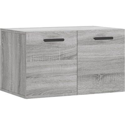 vidaXL Seinähylly Sonoma Harmaa - Säilytys & Näyttö - 60x36,5x35 cm vidaXL Seinähylly Sonoma Harmaa - Säilytys & Näyttö - 60x36,5x35 cm