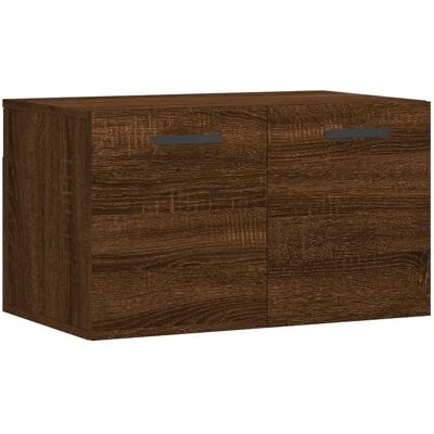 vidaXL Bruine Eiken Wandkast - Opberg- & Displaykast vidaXL Bruine Eiken Wandkast - Opberg- & Displaykast