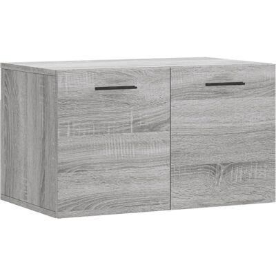vidaXL Grey Sonoma Wall Cabinet - Storage & Display - 60x36.5x35 cm vidaXL Grey Sonoma Wall Cabinet - Storage & Display - 60x36.5x35 cm