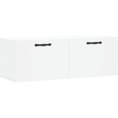 Maisonchic Wandregal - 100x36,5x35 cm - Weiß - Stauraum & Dekor Maisonchic Wandregal - 100x36,5x35 cm - Weiß - Stauraum & Dekor