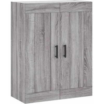 Armoire murale vidaXL - Gris Sonoma - Bois d'ingénierie - Publicité Armoire murale vidaXL - Gris Sonoma - Bois d'ingénierie - Publicité