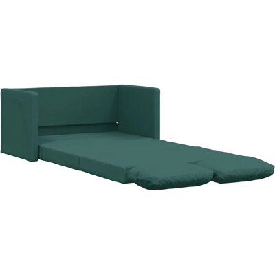 VidaXL Grøn sovesofa - 2-i-1 omvendbar - Holdbart polyester VidaXL Grøn sovesofa - 2-i-1 omvendbar - Holdbart polyester