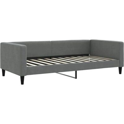 vidaXL Dunkelgraues Stoffsofa - 2-in-1 Schlafsofa vidaXL Dunkelgraues Stoffsofa - 2-in-1 Schlafsofa