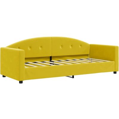 vidaXL Schlafsofa Gelb - Schlafsofa vidaXL Schlafsofa Gelb - Schlafsofa