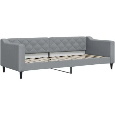 vidaXL Schlafsofa - Modern Hellgrau 80x200cm 2-in-1 vidaXL Schlafsofa - Modern Hellgrau 80x200cm 2-in-1