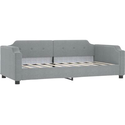 vidaXL Weltgrau Stoff Schlafsofa - 2-in-1 Sofa Bett vidaXL Weltgrau Stoff Schlafsofa - 2-in-1 Sofa Bett