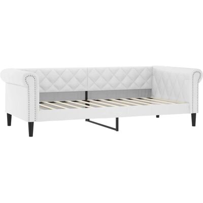 vidaXL 2 w 1 Sofa i Łóżko Biały 90x200 cm vidaXL 2 w 1 Sofa i Łóżko Biały 90x200 cm