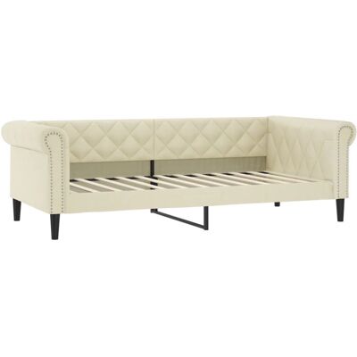vidaXL Creme-Sofa Bett - Schlafsofa vidaXL Creme-Sofa Bett - Schlafsofa