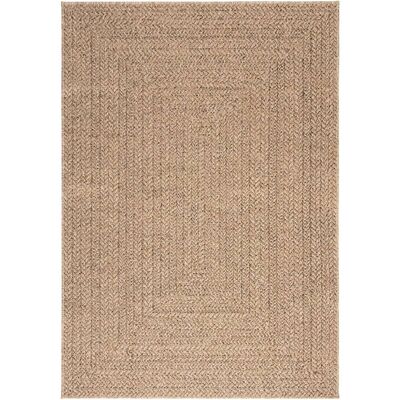vidaXL Brunt Jute-udseende 140x200 cm Indendørs og Udendørs Tæppe - Tæppe vidaXL Brunt Jute-udseende 140x200 cm Indendørs og Udendørs Tæppe - Tæppe