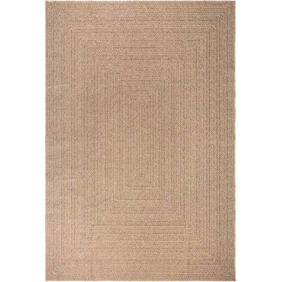 vidaXL ZIZUR 200x290 cm Jute Look Indoor Outdoor Tapijt vidaXL ZIZUR 200x290 cm Jute Look Indoor Outdoor Tapijt