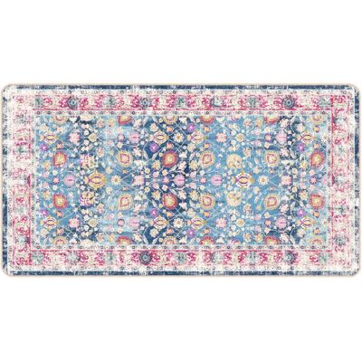 vidaXL Multifarvet Vaskbar Patchwork Gulvtæppe - Anti-slip 80x150 cm vidaXL Multifarvet Vaskbar Patchwork Gulvtæppe - Anti-slip 80x150 cm
