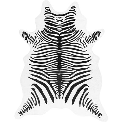 vidaXL Vaskbar anti-slip zebra tæppe - Hjemmedekoration vidaXL Vaskbar anti-slip zebra tæppe - Hjemmedekoration