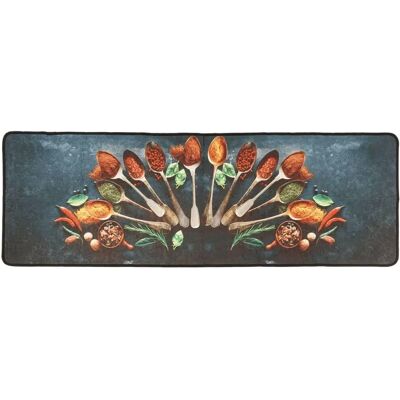 Tapis de Cuisine Multicolore 60x180 cm Lavable Antidérapant - Tapis de Cuisine - Publicité Tapis de Cuisine Multicolore 60x180 cm Lavable Antidérapant - Tapis de Cuisine - Publicité