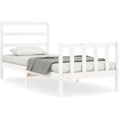 vidaXL Sengestel Hvid Small Double - Sengestel vidaXL Sengestel Hvid Small Double - Sengestel