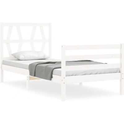 vidaXL 3194362 Sänkykehys - Rustikaaliset männystä - 90x200 cm - Sänkykehys vidaXL 3194362 Sänkykehys - Rustikaaliset männystä - 90x200 cm - Sänkykehys