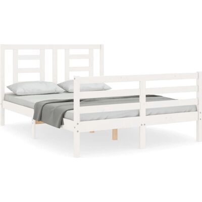 vidaXL Sengestel Hvid 120x200cm - Sengtype vidaXL Sengestel Hvid 120x200cm - Sengtype