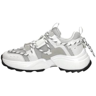 Steve Madden Tazmania Sneakers - Wit - Casual Sportieve Schoenen Steve Madden Tazmania Sneakers - Wit - Casual Sportieve Schoenen