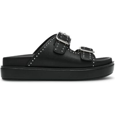 Steve Madden Freelance - Sneakers i svart Action Läder Steve Madden Freelance - Sneakers i svart Action Läder