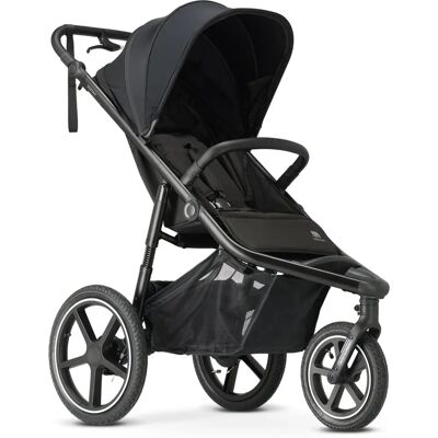 Deryan - Luxe Bolt - Noir - Poussette de jogging - Publicité Deryan - Luxe Bolt - Noir - Poussette de jogging - Publicité