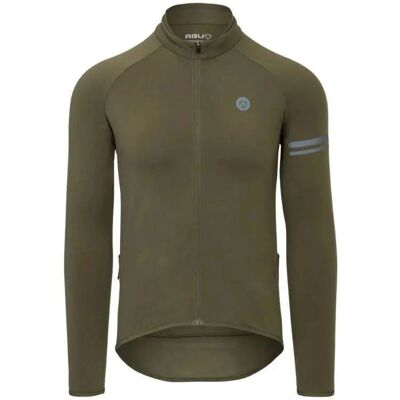Agu Thermo Jersey Langarm - Sport Jersey - M - Grün Agu Thermo Jersey Langarm - Sport Jersey - M - Grün