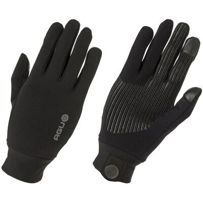 AGU Stretch Fahrradhandschuhe - Schwarz - Größe M - Fahrradhandschuhe AGU Stretch Fahrradhandschuhe - Schwarz - Größe M - Fahrradhandschuhe